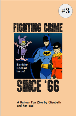 Cover of 3rd issue Fighting Crime Since '66, featuring Bat-Mite!